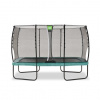 EXIT TOYS Exit Allure Classic trampolína s ochrannou sieťou priemer 214x366cm, zelená farba, NOVINKA