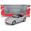 Newray BMW Z4 Spider Cabriolet otvorený 2009 1:24 strieborná