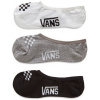 Dámske bavlnené ponožky Vans WM CLASSIC ASSORTED 3PK W biele VN0A48HJ4481 - 37-41