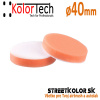 Penový kotúč stredne tvrdý oranžový KolorTech SUPERPAD MEDIUM HARD, Ø 40mm