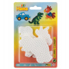 Podložka na zažehľovacie korálky Auto,Dinosaurus,Papagáj