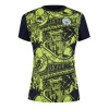 Puma Manchester City FC Pre Match Shirt 2024 2025 Womens Blue 8 (XS)