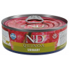 Konzerva N&D Cat Quinoa Urinary kačka 80g