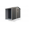 IWHome Zahradní domek LUCIFER A 3,53 m² antracit + podlahová konstrukce LUCIFER A IWH-10230025 + IWH-10240010