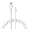 Kábel USB 2.0 na Micro-B Vention CTIWF 2A 1m (biely) 35405