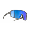 Okuliare NEON ARIZONA , CRYSTAL ANTHRACITE MAT, sklá MIRROR BLUE CAT 3