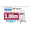 Lešenie - Hliníkové lešenie KRAUSE Stabilo 10 - 3,00m (Lešenie - Hliníkové lešenie KRAUSE Stabilo 10 - 3,00m)