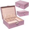Uzamykateľná šperkovnica, ružová - Peterson