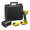 Rázový skrutkovač Stanley SFMCF820D2K-QW 1/4