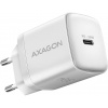 AXAGON nabíjačka do siete / ACU-PD30W / 1x USB-C / PD3.0 / PPS / QC4+ / SFC / AFC / Apple / 30W / biela
