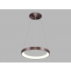 LED2 3271858D Závesné svietidlo BELLA SLIM 48 LED, 38W, 3000K/4000K, 2660lm, IP20, kávová, DALI/PUSH
