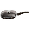 BERLINGERHAUS Panvica grilovacia s pokrievkou 28 cm Shiny Black Collection (BH-6612)