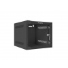 LANBERG RACK CABINET 10” WALL-MOUNT 4U/280X310 (FLAT PACK) WITH GLASS DOOR BLACK