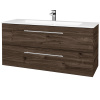Dreja Umývadlova skrinka GIO SZZ2 120 - D25 Teak / Úchytka T02 / D25 Teak