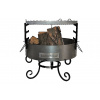 Záhradné Hearth XL Grill Nohy Forged + Grill S18 (Záhradné Hearth XL Grill Nohy Forged + Grill S18)