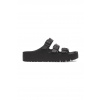 Šľapky Birkenstock Florida III Flex Platform EVA dámske, čierna farba, na platforme, 1029738