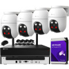 Bezdrôtový Wifi monitorovací set Ezviz Ai 5Mpx 4x otočná kamera automaticke sledovanie