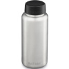 Nerezová fľaša Klean Kanteen Wide 40oz (w/Wide Loop Cap) - brushed stainless 1182 ml uni