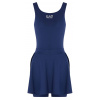Dámske šaty EA7 Woman Jersey - Modrý (S)