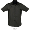 SOL's Collection Košile Broadway, krátký rukáv, elastická COT25703000201-black S Černá