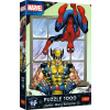 TREFL Puzzle Premium Plus Spiderman a Wolverin 1000 dielikov