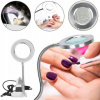 Kozmetická lampa - Iné 52352 0 W Desk Cosmetic Lamp (Ľahká make-up lampa s 8x lupou na nechty)