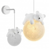 NÁSTENNÁ LAMPA NÁSTENNÉ SVIETIDLO WHITE BEAR G161-1W