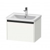 Duravit Ketho.2 Umývadlová skrinka, 44x63x46 cm, 1 zásuvka, matná biela K25082018180000