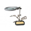 Tretia ruka s lupou 90 mm - 2x LED II