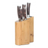Súprava nožov G21 Gourmet Timber 5 ks + bambusový blok