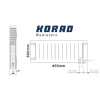 KORAD Radiátor 22VKP 600/400 (KORAD 22VKP 600/400)