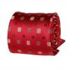 Pánska kravata ORSI V.I.P. hodváb vínovo-červená