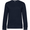 B&C Mikina B&C QUEEN Crew Neck, dámská COT01W01Qu3403-navy blue L Navy
