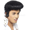 Parochňa - ELVIS DELUXE - čierna s vysokou pätkou a bokombradami