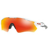 Oakley Radar EV Path Pol Wht w/ PRIZM Ruby 888392356048