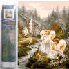 Norimpex Diamantové maľovanie Anjelici pri kostole 40x30cm