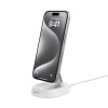 Belkin Pro Convertible Qi2, 15W stojan, bilý WIA008btWH