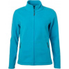 DAIBER JN 781 / Dámska mikroflísová bunda - turquoise L