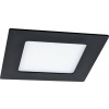 LED panel 6W 370lm 3800K zap. štvorec VEGA-R čierny GXDW352 Greenlux