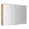 Sapho LINEX galérka s LED osvetlením, 100x70x15cm, dub Alabama SPH LX100-0022