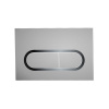 Ravak CHROME WC tlačidlo X01454 24,7 x 16,5 cm satin