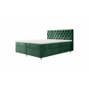 Čalúnená posteľ boxspring FESTER 2 - monolith 37 / 140x200