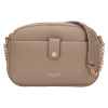Dámska crossbody kabelka David Jones Diseta - tmavo béžová