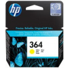 HP 364 žltá atramentová kazeta (CB320EE) Atramentová kazeta (farba Žltá) / Výťažnosť cca 300 strán