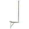 TIPA 14560996 Anténní držák 35cm na zeď se vzpěrou, trubka 42/2mm, výška 96cm žár.