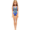 Mattel Barbie bábika pláž - Modré plavky (FJD97)