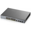 ZyXEL Zyxel GS1350-18HP 18 Port smart managed CCTV PoE switch, long range, 250W, 16x GbE, 2x combo RJ45 / SFP
