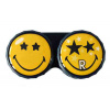 OPTIPAK LIMITED Klasické puzdro Smiley - Čierne hviezdy