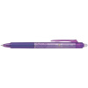 Roller, 0,25 mm, odstrániteľné písmo, PILOT Frixion Clicker 05, fialová