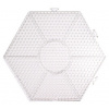 Destičky pro zažehlovací korálky 10 ks - hexagon
